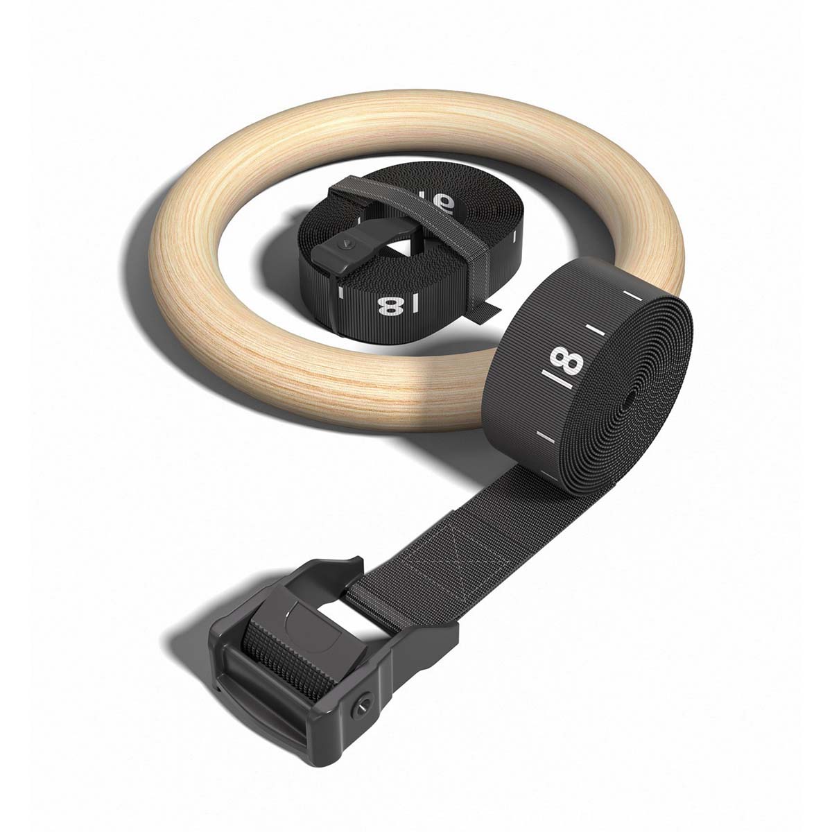 Adjustable Wood Gymnastics Rin - Gymnastic Ring Wood review and price
