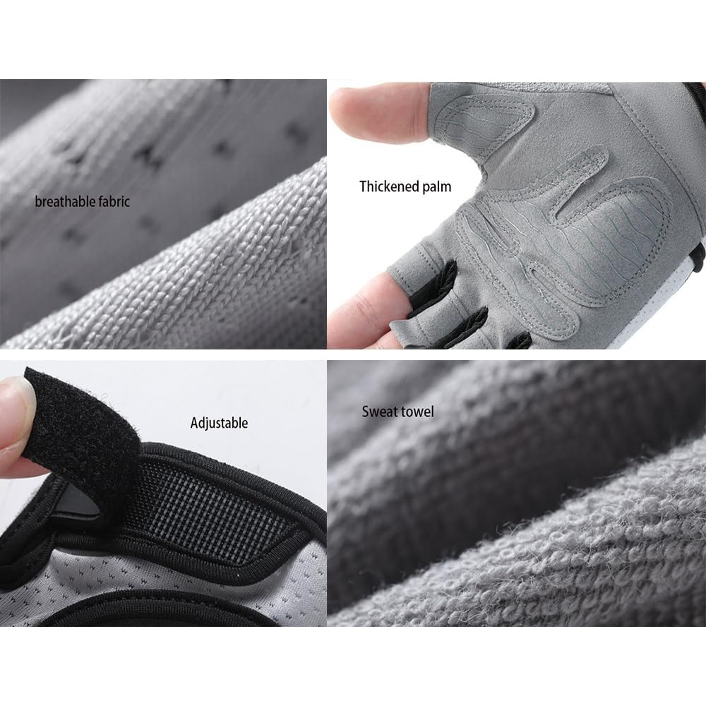 Fingerless Workout Gloves for  - Crossfit Workout With Equipment review and price