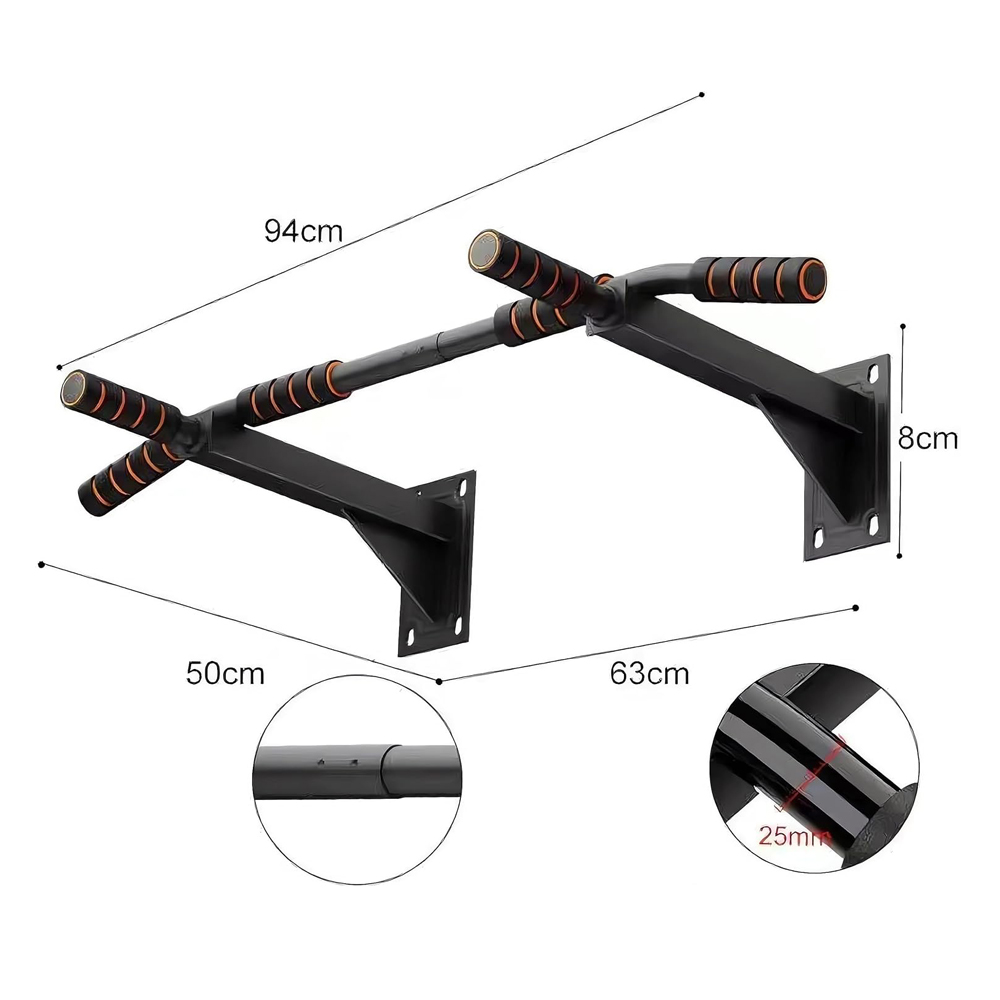 Adjustable Steel Frame Bar Hom - Pull Up Bar Grip review and price