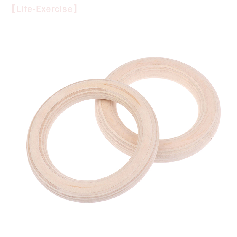 2Pcs/Pairs Wooden Ring Portabl - Gymnastic Ring Wood review and price