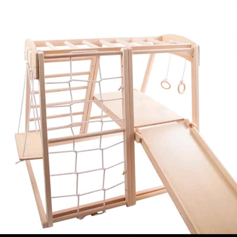 Indoor Playground Montessori B - Gymnastic Ring Wood review and price