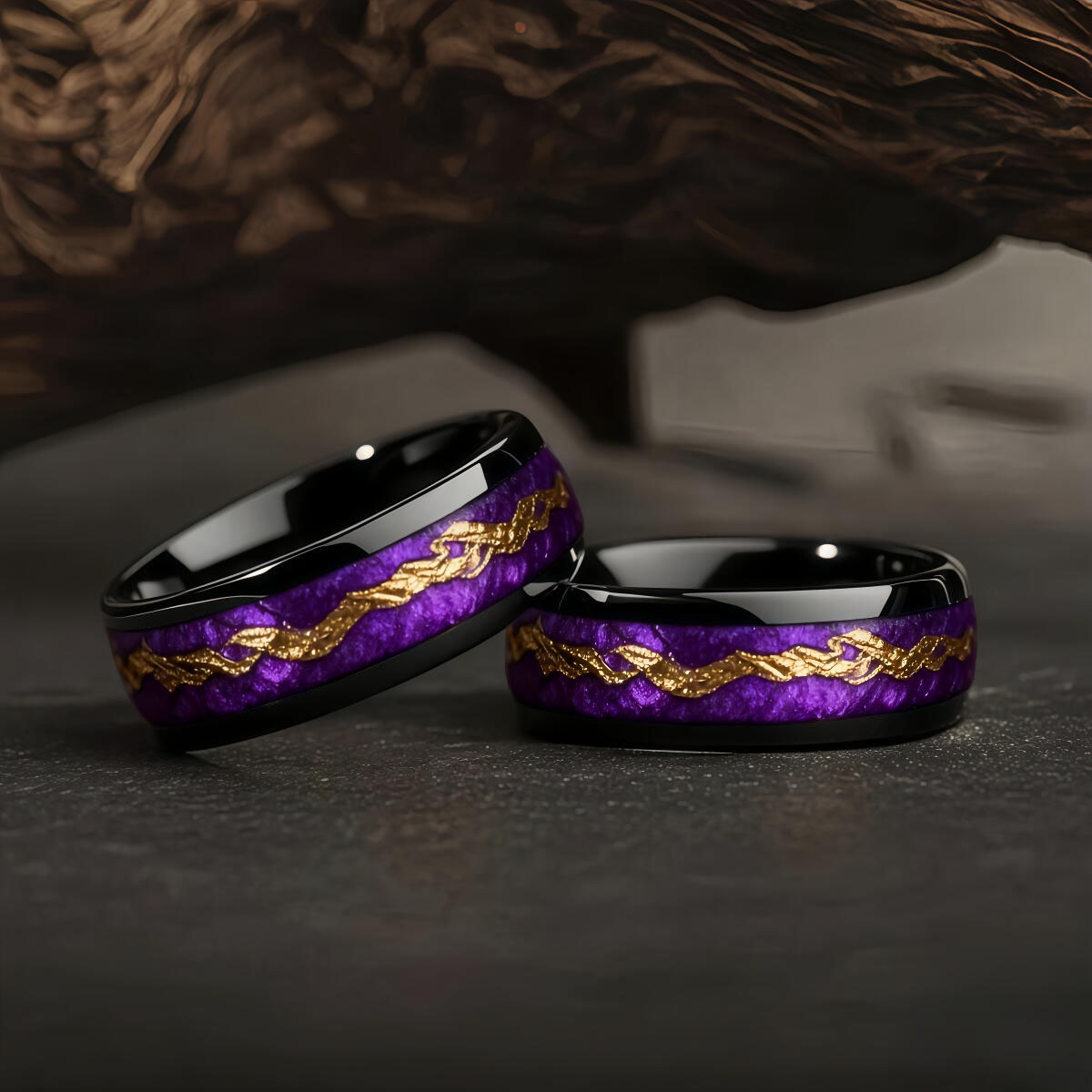 Fashion Black Men Stainless St - Gymnastic Ring Wood review and price