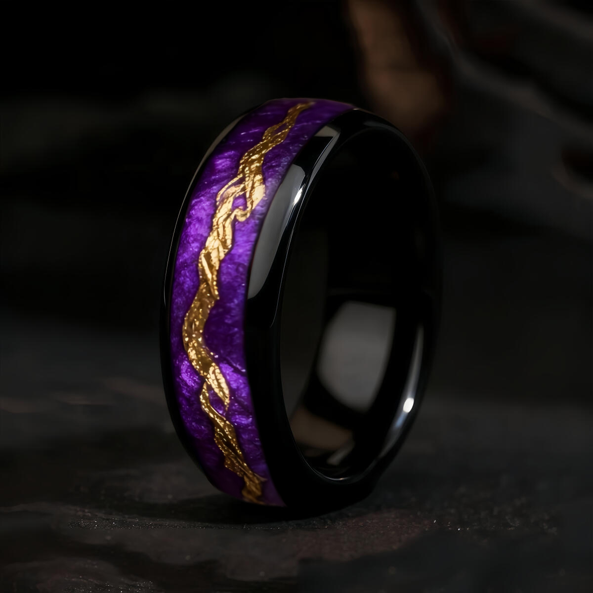 Fashion Black Men Stainless St - Gymnastic Ring Wood review and price