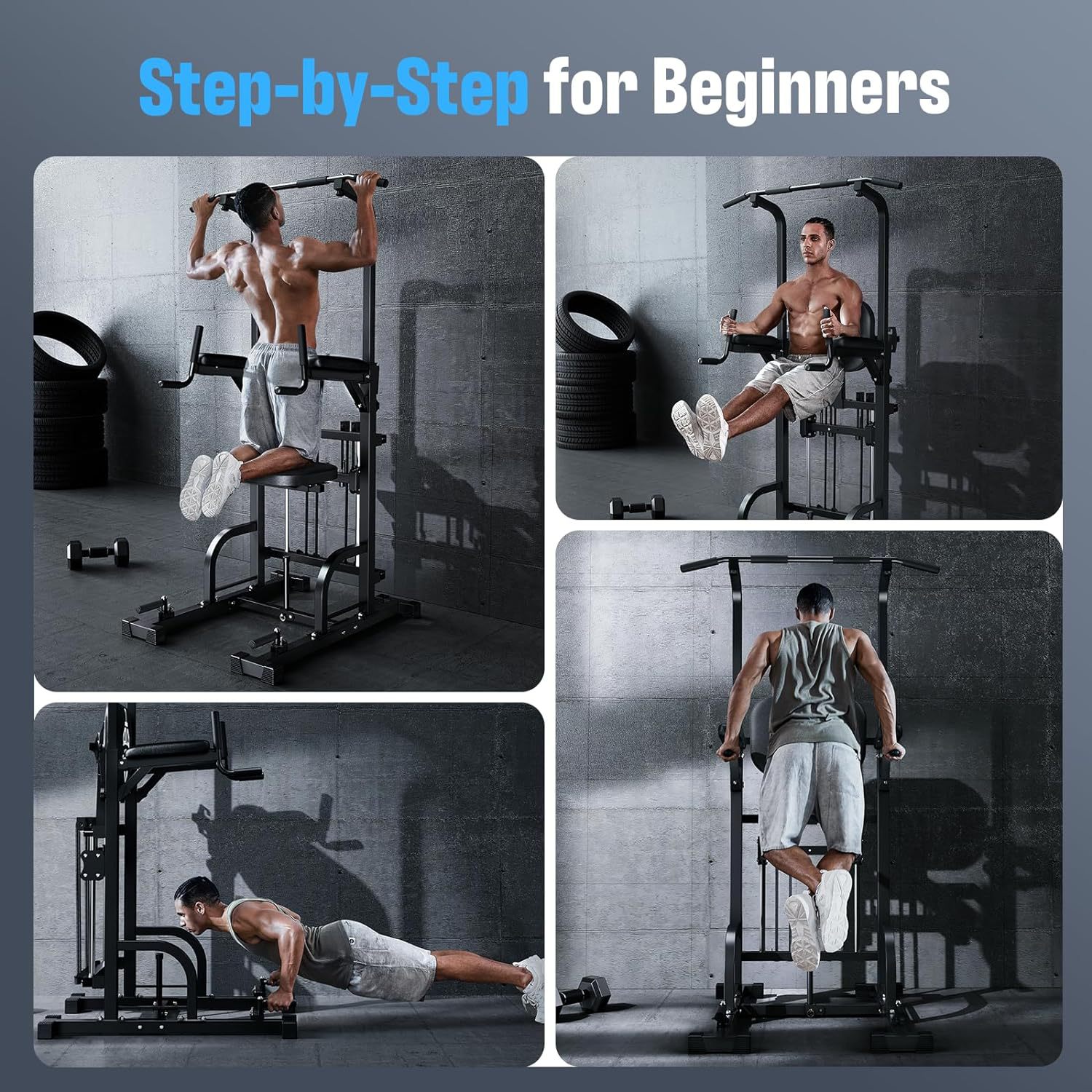 Power Tower Pull-Up Dip Statio - Pull Up Bar Grip review and price