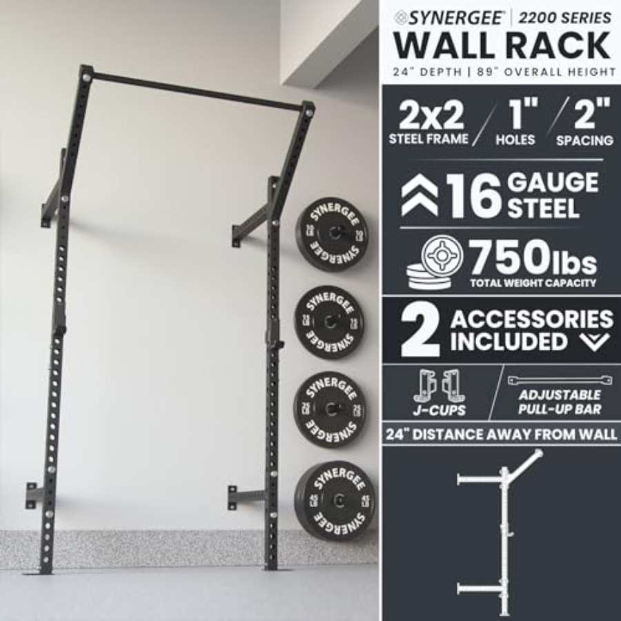 Wall Mounted Squat Rack for ho - Pull Up Bar Grip review and price