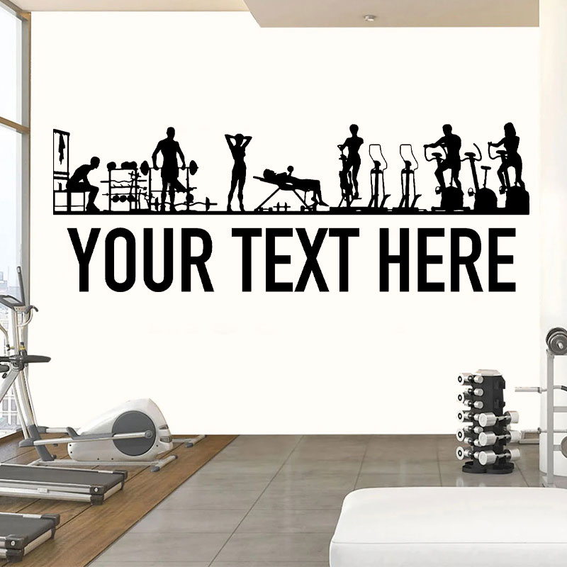 Gym People & Equipment Wall De - Crossfit Workout With Equipment review and price