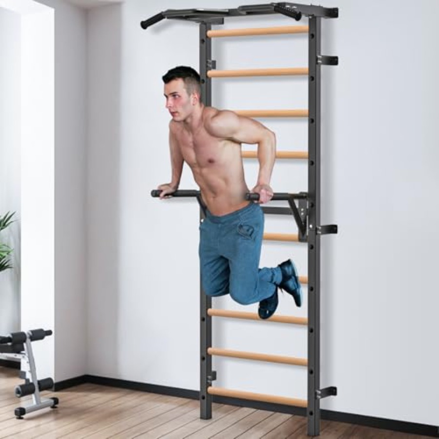 Wall Mounted Gymnastic Stall B - Pull Up Bar Grip review and price