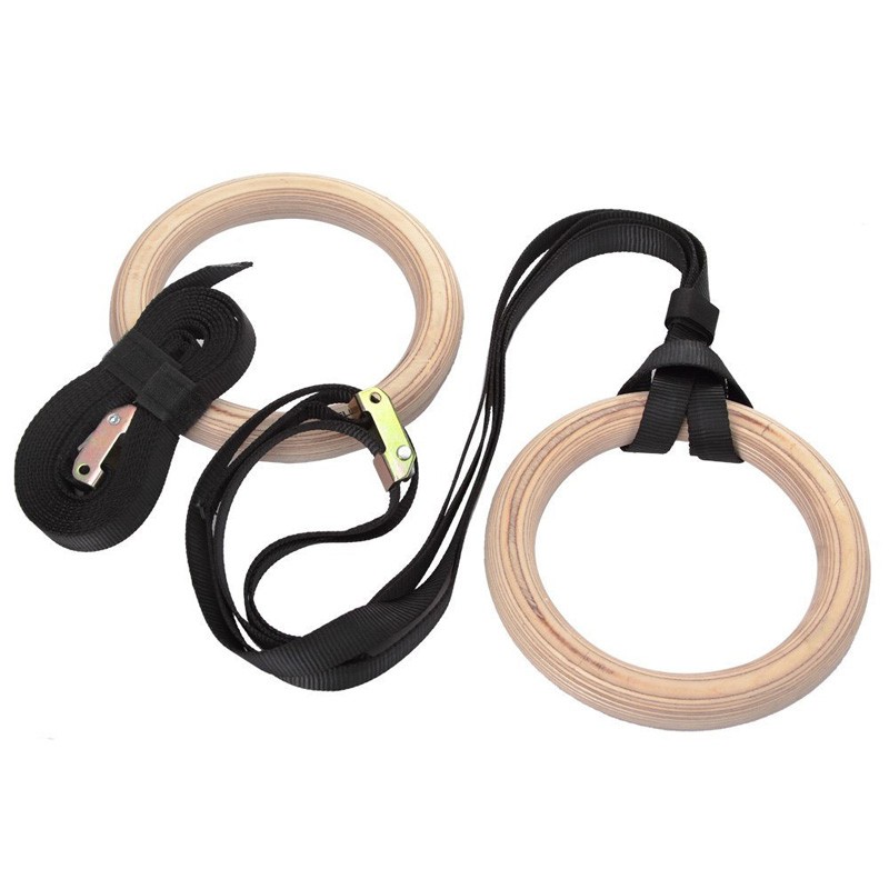 Fitness Gymnastic Rings with A - Gymnastic Ring Wood review and price
