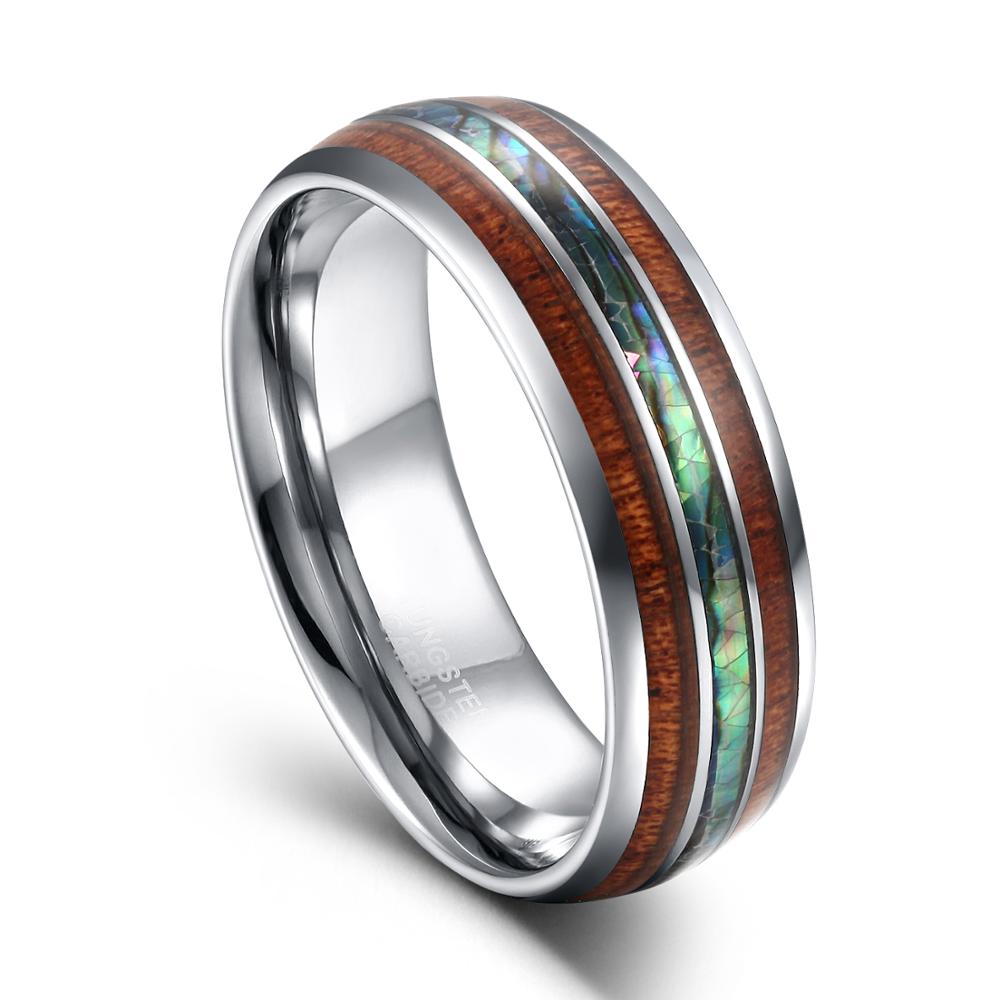 TIGRADE 8mm Tungsten Carbide R - Gymnastic Ring Wood review and price