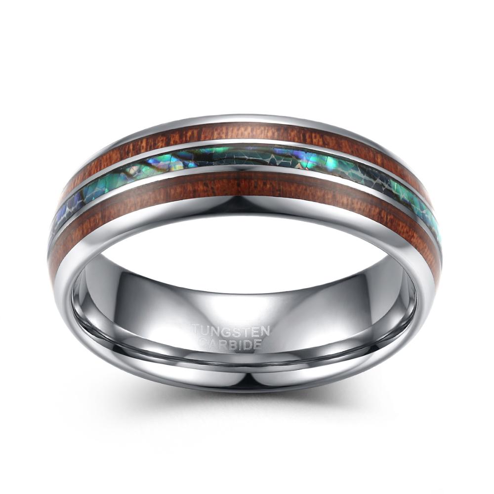 TIGRADE 8mm Tungsten Carbide R - Gymnastic Ring Wood review and price