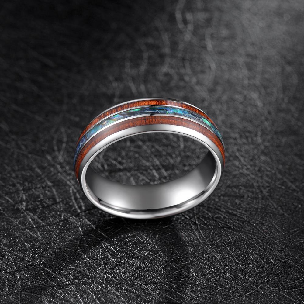 TIGRADE 8mm Tungsten Carbide R - Gymnastic Ring Wood review and price