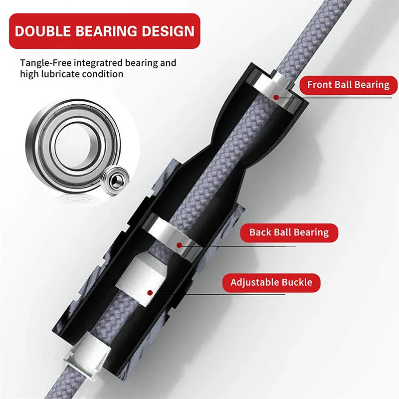 Ultralight Racing Rope Skippin - Jump Rope Speed Bearing review and price