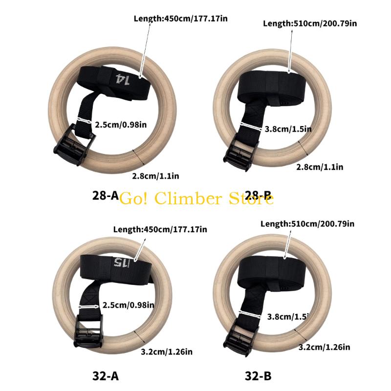 Q84C Adjustable Wood Gymnastic - Gymnastic Ring Wood review and price