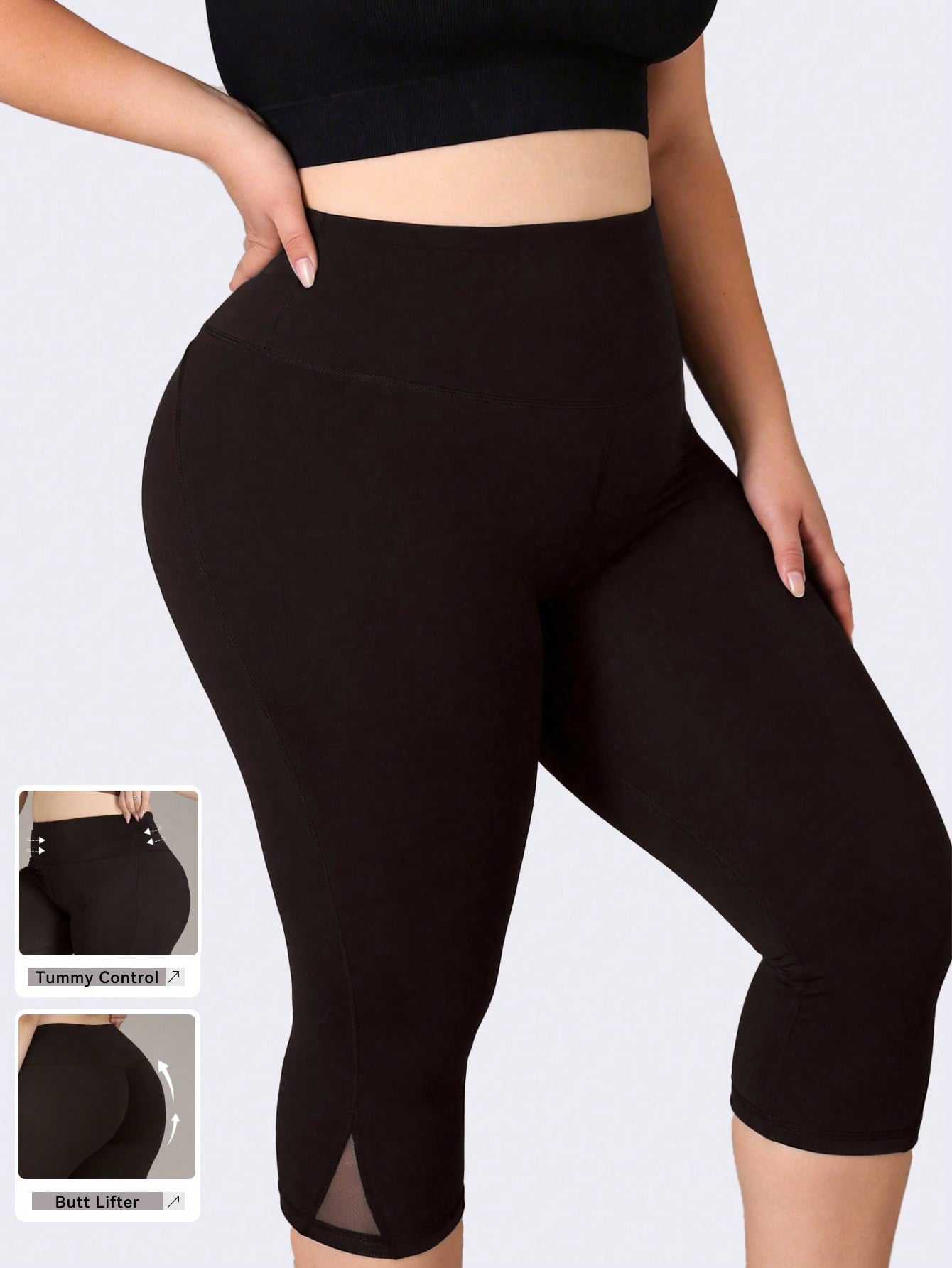 Plus Size Gym Leggings Women M - Crossfit Yoga review and price