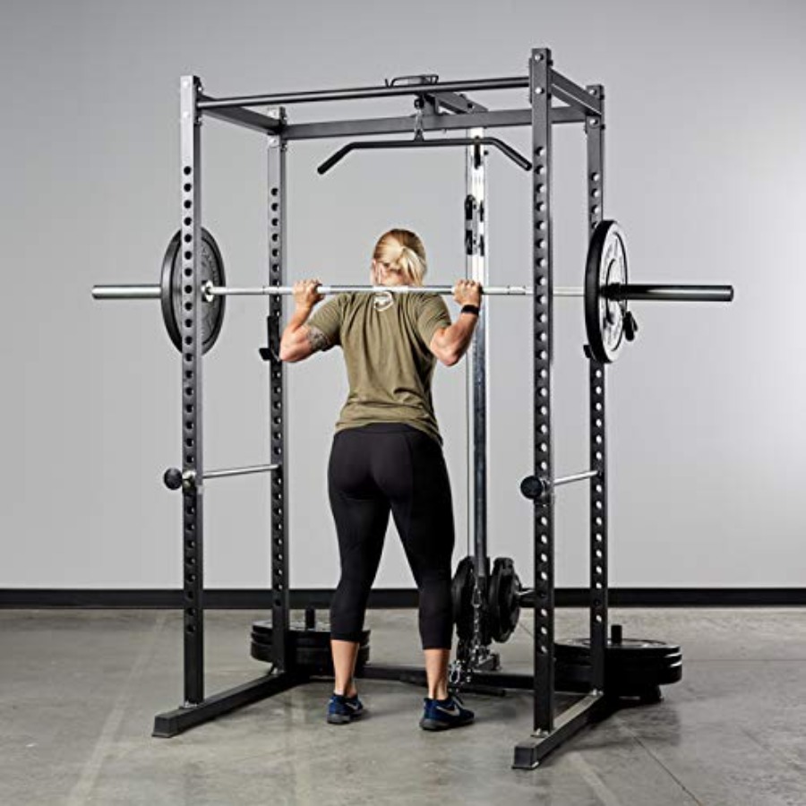 Home gym squat cage for streng - Pull Up Bar Grip review and price