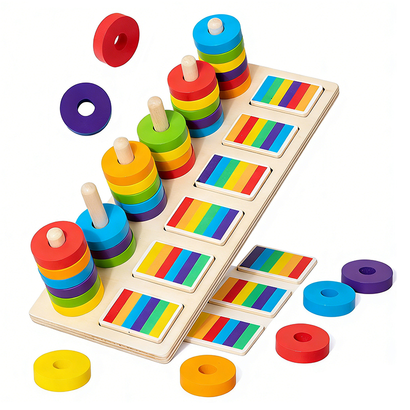 Montessori Memory Training Col - Gymnastic Ring Wood review and price