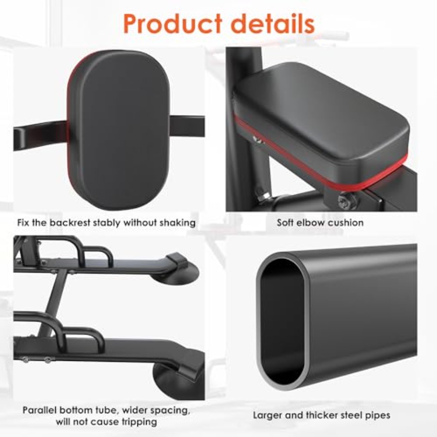 Home gym pull up bar station:  - Pull Up Bar Grip review and price